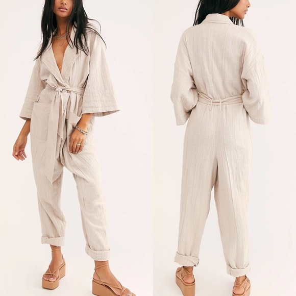 Free People Pants - NWT Free People OOTD Jumpsuit S